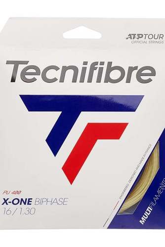 TECNIFIBRE X-ONE BIPHASE TENNIS STRING SET 1.30mm